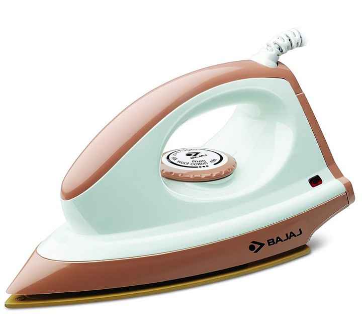 Bajaj Majesty Canvas Brown 1000 Watts Dry Iron (440306)